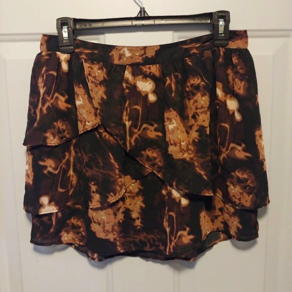 Anthropology silence + noise EUC skirt